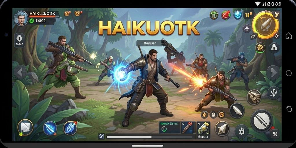 Tampilan menarik dari gameplay HAIKUOTK yang penuh strategi.