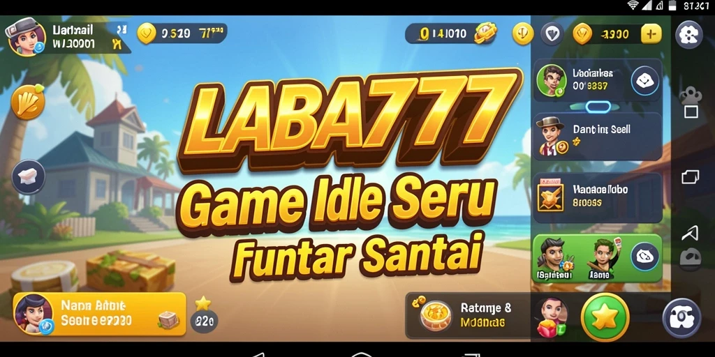 Tampilan gameplay seru dalam LABA777 yang menunjukkan peningkatan sumber daya.