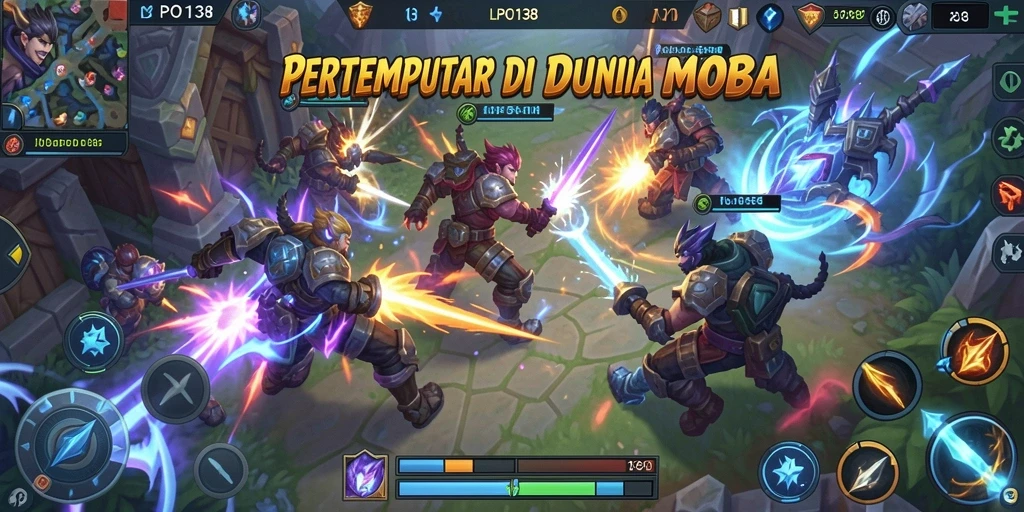 Tampilan gameplay seru dari LPO138 yang penuh strategi dan aksi.