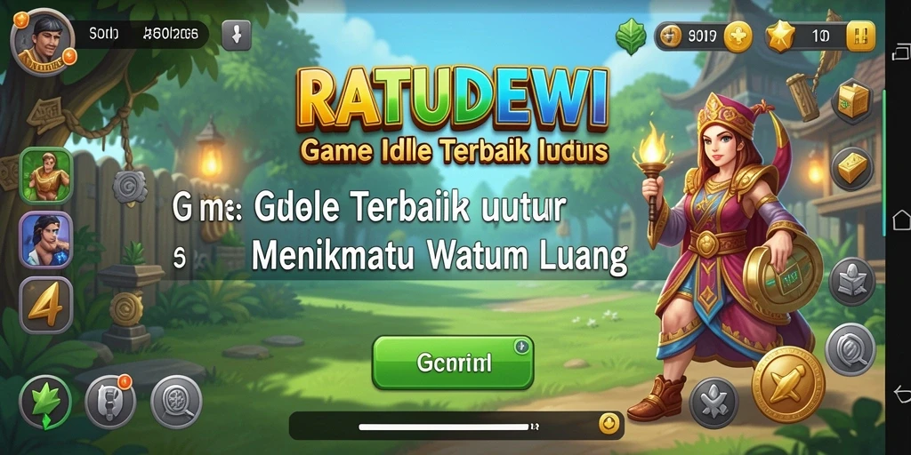 Tampilan gameplay menarik dari <strong>RATUDEWI</strong> yang penuh warna.