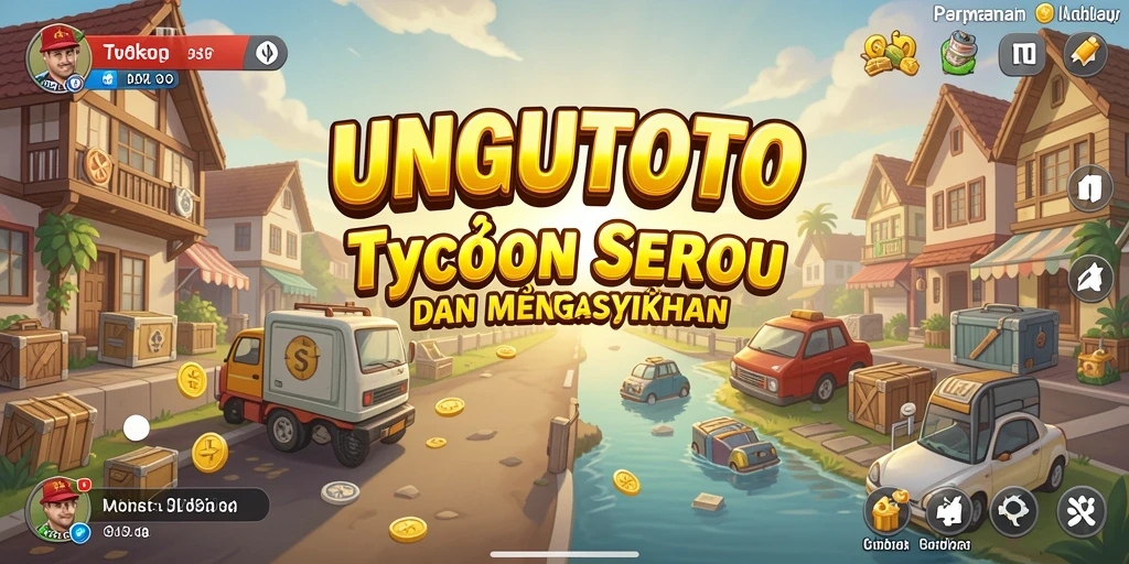 Tampilan gameplay UNGUTOTO yang menarik dan mendebarkan.